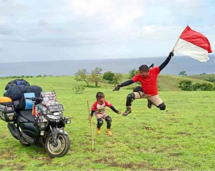 Yamaha Nmax touring Lilik dan Balda